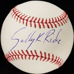 Sally Ride Single-Signed OML Baseball (PSA/DNA)