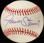 James Stewart Single-Signed ONL Baseball (PSA/DNA)