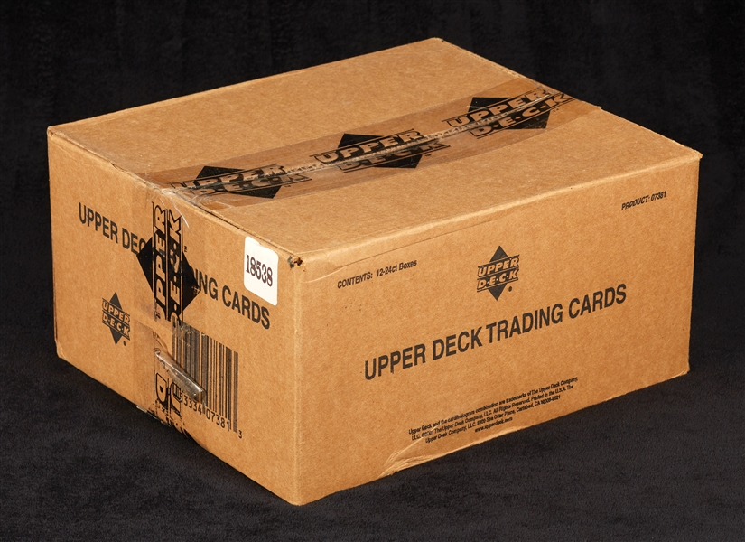 2001 Upper Deck Golf Wax Box Case Equivalent (288 packs)