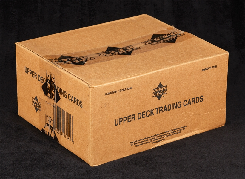 2001 Upper Deck Golf Wax Box Case Equivalent (288 packs)