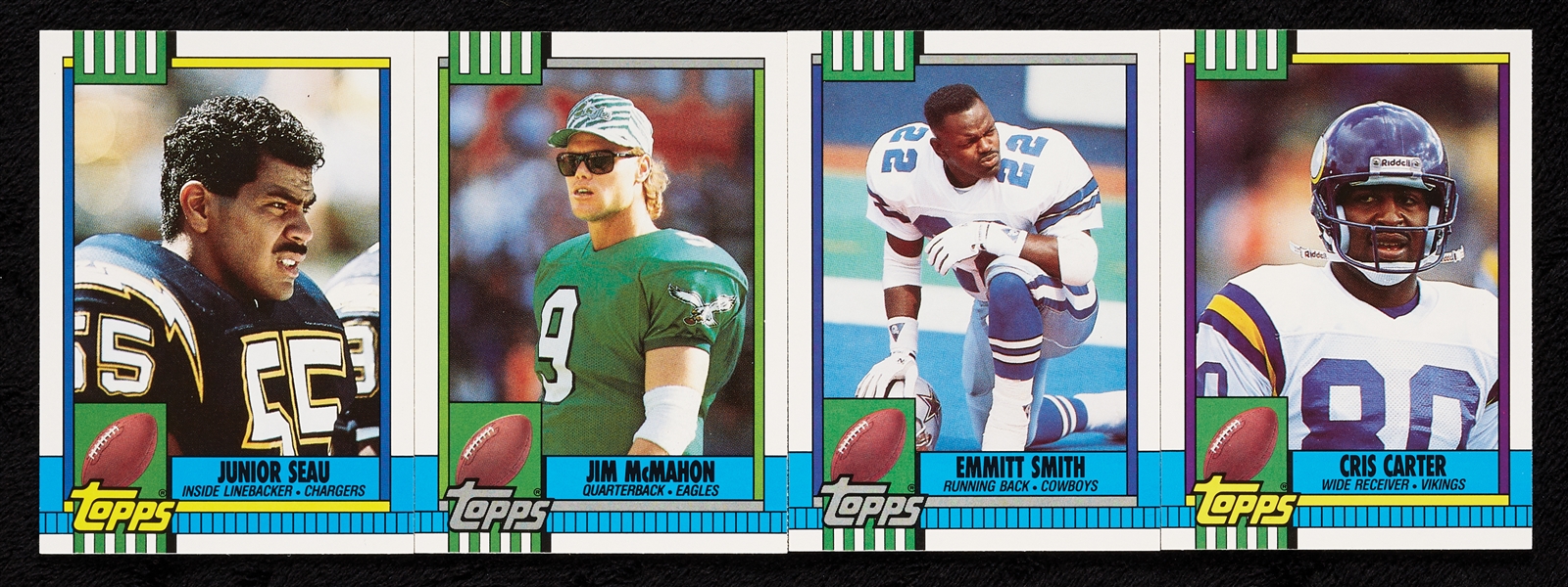 1990 Topps Traded Football Boxed Sets Group (10)