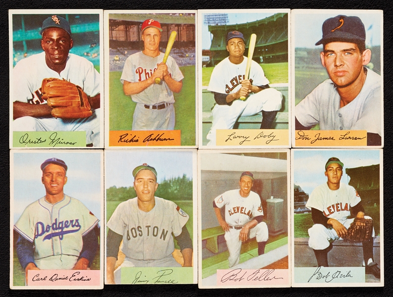 1951-52 and 1954 Bowman Baseball Group With 15 HOFers (233)