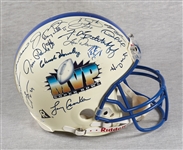 Super Bowl MVPs Multi-Signed Full-Size Helmet with 26 Signatures (Fanatics) (BAS)