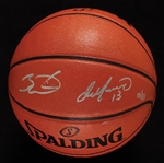 Dwyane Wade & Dan Marino Signed Spalding Basketball (13/13) (Fanatics)