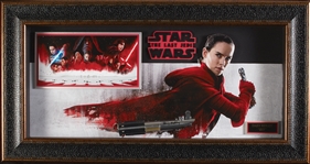 Daisy Ridley Signed Star Wars Toy Gun Shadowbox Display (PSA/DNA)