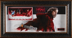 Mark Hamill Signed Star Wars Toy Gun Shadowbox Display (Radtke Sports) (BAS)