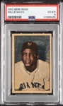 1952 Berk Ross Willie Mays PSA 4