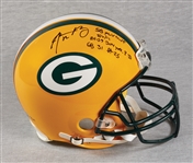 Aaron Rodgers Signed Packers Full-Size Helmet with Multiple Inscriptions (3/24) (Fanatics)