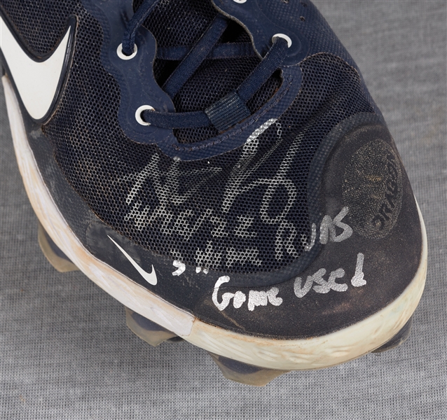 Anthony Rizzo 2022 Game-Used & Signed Nike Cleats 3 HRs, 4-26-22, Game Used (MLB) (Fanatics)