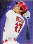 Shohei Ohtani Signed 30x40 Bill Lopa Canvas Giclee (5/16) (MLB) (Fanatics) (BAS)