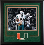 Miami Hurricanes Legends Multi-Signed Sean Taylor Photo with Reed, Johnson, McGahee, Gore (26/26) (Fanatics)