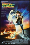 Michael J. Fox & Christopher Lloyd Dual-Signed "Back to the Future" Poster (PSA/DNA)