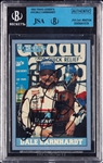 Dale Earnhardt Sr. Signed 1992 Traks Goodys No. 19 (JSA)