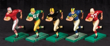 1959-63 Hartland Football Running Backs High-Grade Set, Extra Decals (17)