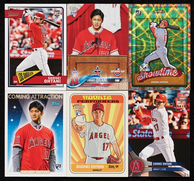 Shohei Ohtani High-Grade RCs Group with (4) Gem Mint Singles (13)