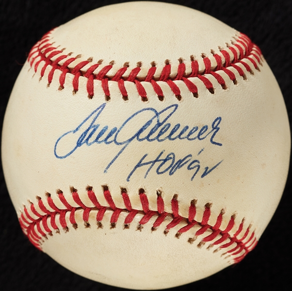 Tom Seaver Single-Signed ONL Baseball Inscribed HOF 92 (JSA)