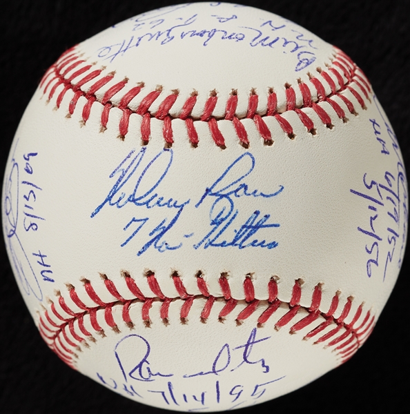 No-Hitter Pitchers Multi-Signed OML Baseball (JSA)