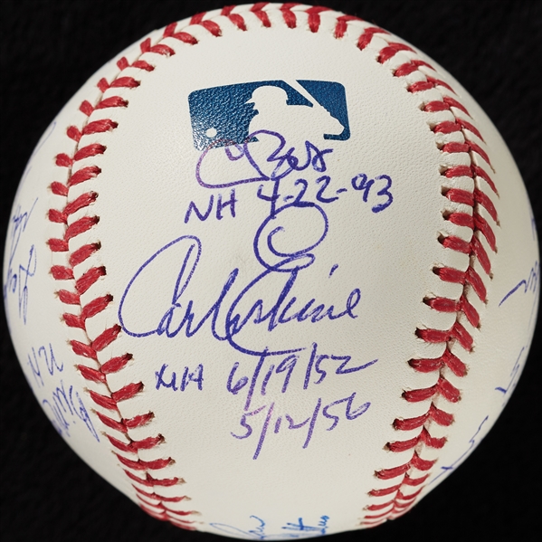 No-Hitter Pitchers Multi-Signed OML Baseball (JSA)