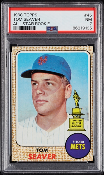 1968 Topps Tom Seaver No. 45 PSA 7