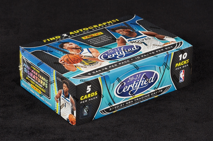 2020-21 Panini Certified Basketball Box (10)