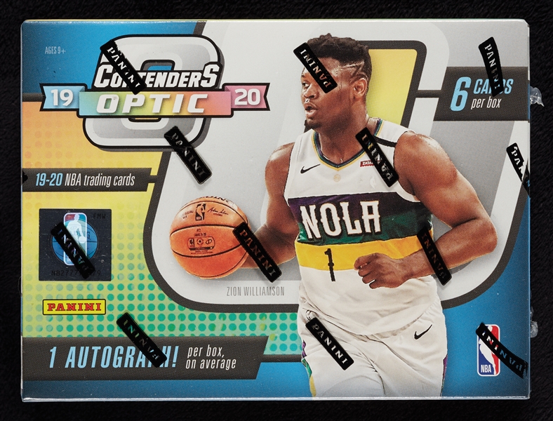 2019-20 Panini Contenders Optic Basketball Box