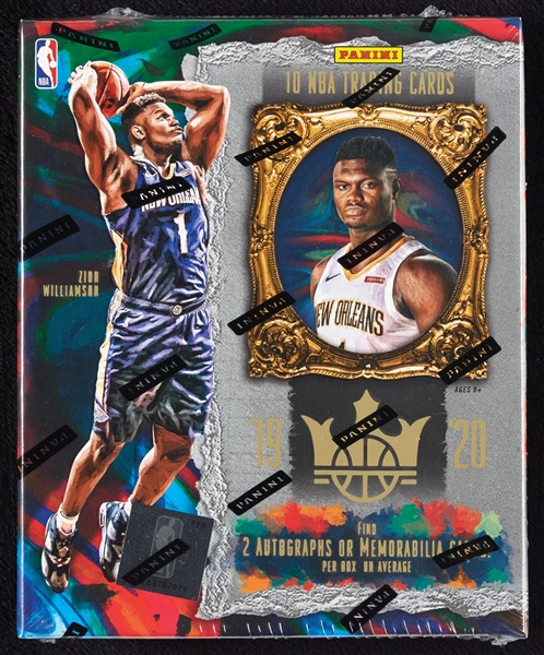 2019-20 Panini Court Kings Basketball Box