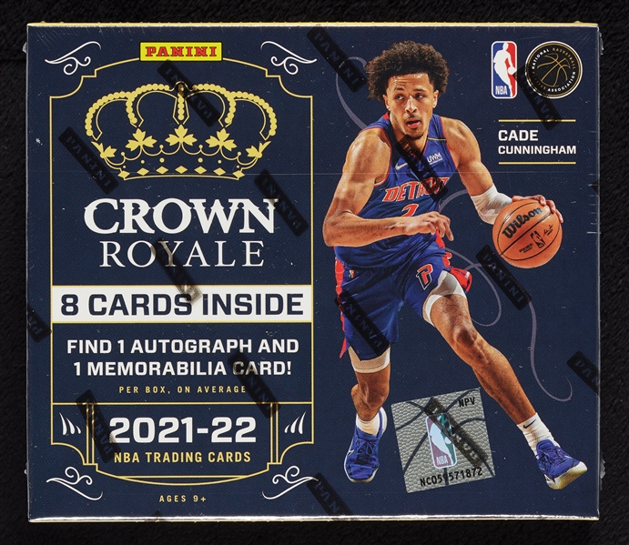 2021-22 Panini Crown Royale Basketball Box