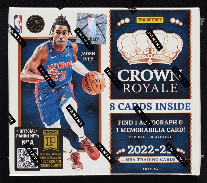 2022-23 Panini Crown Royale Basketball Box