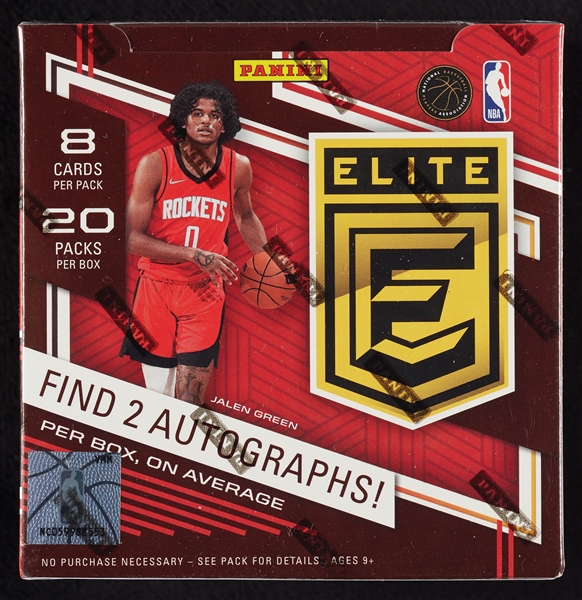 2021-22 Panini Elite Basketball Box (20)