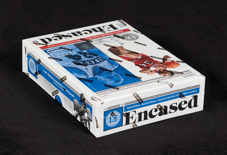 2018-19 Panini Encased Basketball Box