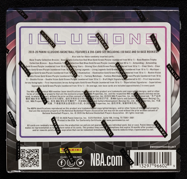 2019-20 Panini Illusions Basketball Box (14)