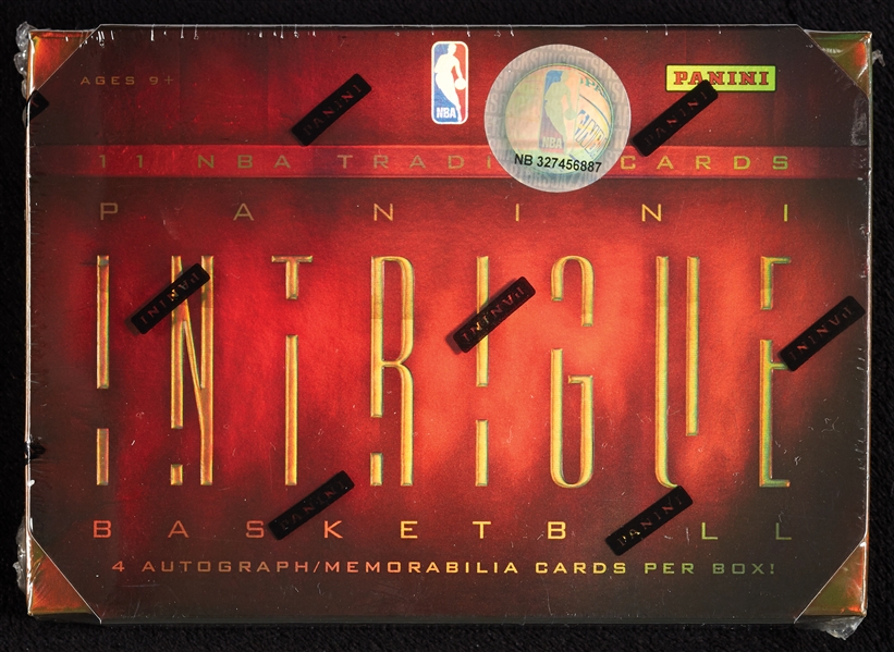 2012-13 Panini Intrigue Basketball Box