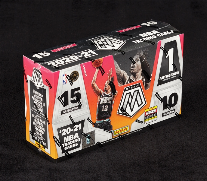 2020-21 Panini Mosaic Basketball Box (10)