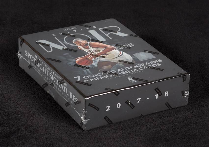 2017-18 Panini Noir Basketball Box