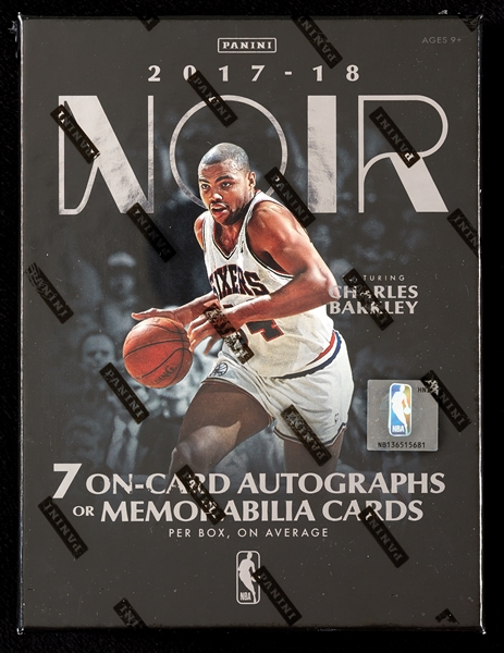 2017-18 Panini Noir Basketball Box