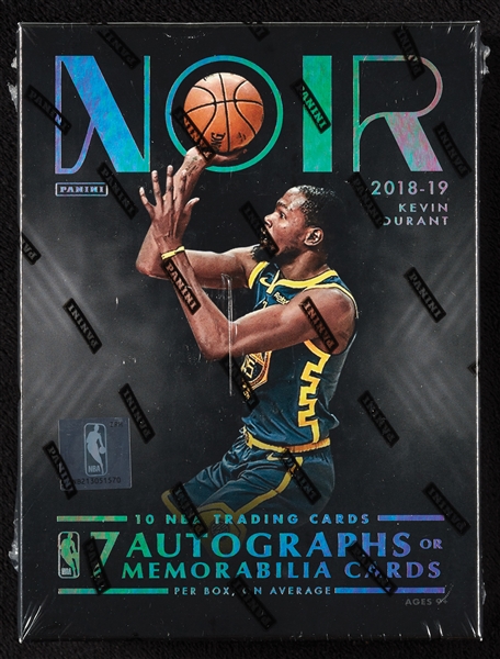 2018-19 Panini Noir Basketball Box