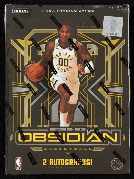 2022-23 Panini Obsidian Basketball Box