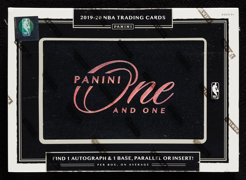 2019-20 Panini One and One Basketball Box