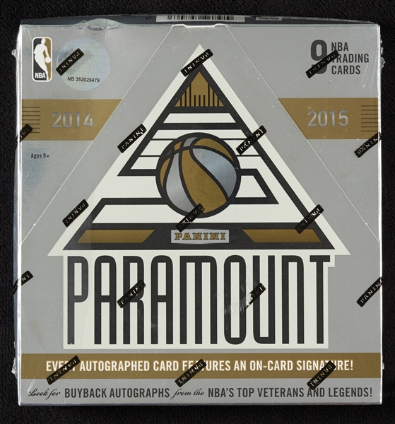 2014-15 Panini Paramount Basketball Box