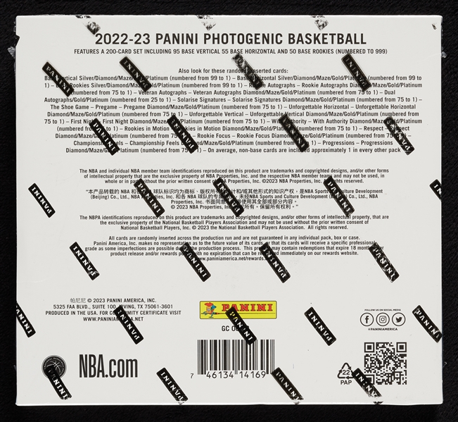 2022-23 Panini Photogenic Basketball Box (10)