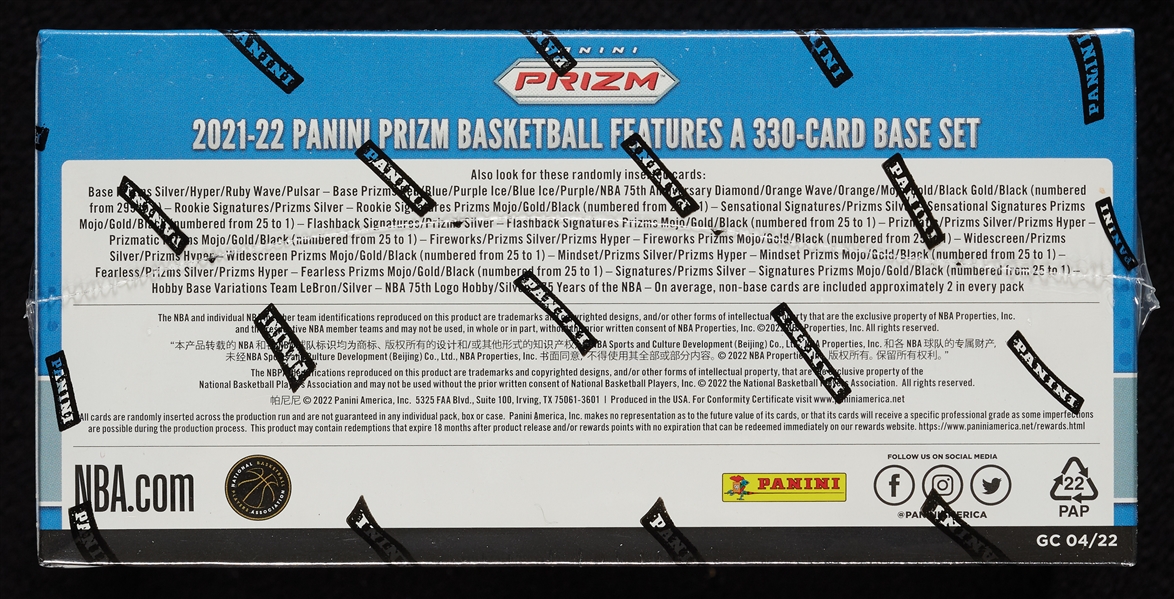 2021-22 Panini Prizm Basketball Box (12)