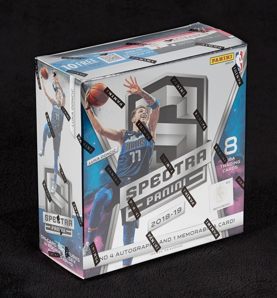 2018-19 Panini Spectra Basketball Box