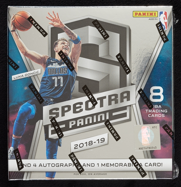 2018-19 Panini Spectra Basketball Box