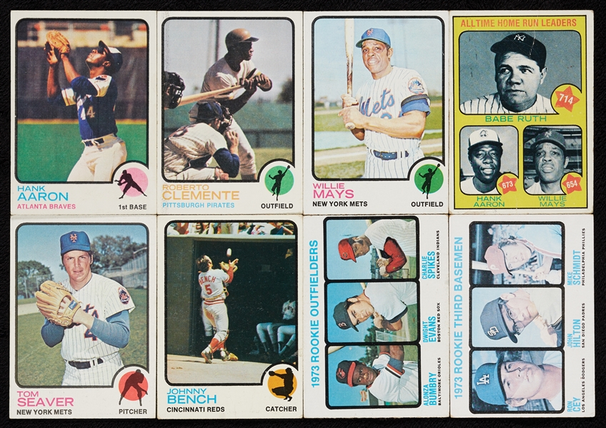 1973 Topps Baseball Complete Set With Extras (960)