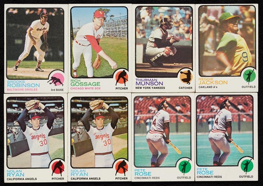 1973 Topps Baseball Complete Set With Extras (960)