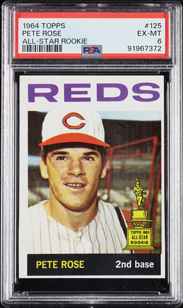 1964 Topps Pete Rose No. 125 PSA 6