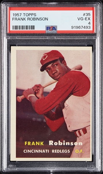 1957 Topps Frank Robinson RC No. 35 PSA 4