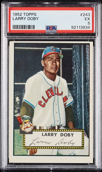 1952 Topps Larry Doby No. 243 PSA 5