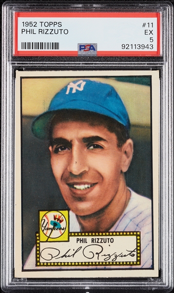 1952 Topps Phil Rizzuto No. 11 PSA 5