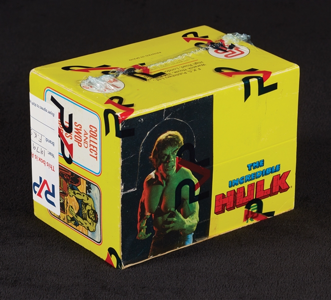 1979 FKS Incredible Hulk Sticker Box (100) (RVP)